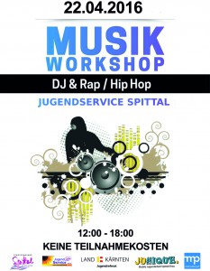Musikworkshop @ Jugendservice - Veranstaltungsraum | Spittal an der Drau | Kärnten | Österreich